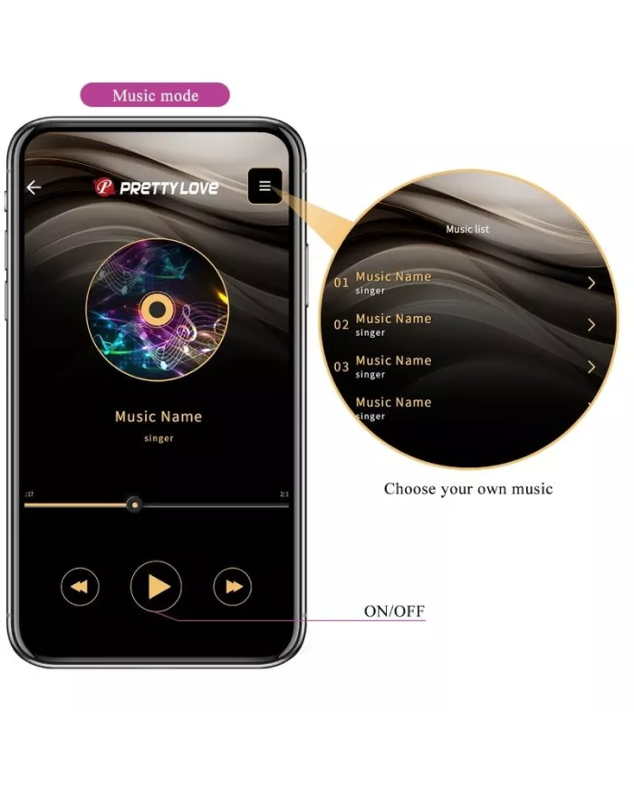 PRETTY LOVE - TÉLÉCOMMANDE CATALINA VIBRATOR APP VIOLET PRETTY LOVE - TÉLÉCOMMANDE CATALINA VIBRATOR APP VIOLET