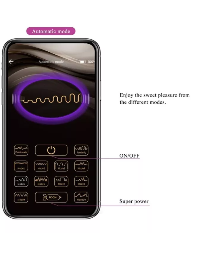 PRETTY LOVE - TÉLÉCOMMANDE CATALINA VIBRATOR APP VIOLET PRETTY LOVE - TÉLÉCOMMANDE CATALINA VIBRATOR APP VIOLET