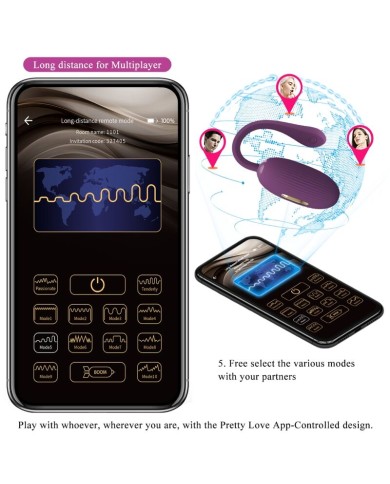 PRETTY LOVE - DOREEN OEUF VIBRANT RECHARGEABLE VIOLET