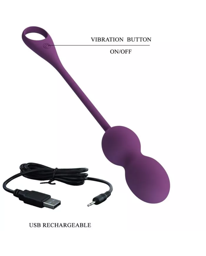 PRETTY LOVE - ELVIRA KEGEL BALLS APP TÉLÉCOMMANDE VIOLET PRETTY LOVE - ELVIRA KEGEL BALLS APP TÉLÉCOMMANDE VIOLET