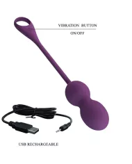 PRETTY LOVE - ELVIRA KEGEL BALLS APP TÉLÉCOMMANDE VIOLET PRETTY LOVE - ELVIRA KEGEL BALLS APP TÉLÉCOMMANDE VIOLET