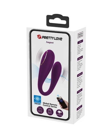 PRETTY LOVE - AUGUST VIBRATEUR DOUBLE PLAISIR GLOBAL DISTANCE