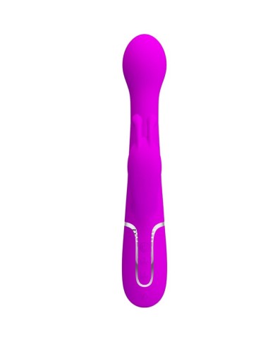 PRETTY LOVE - VIBRATEUR DEJON RABBIT 3 EN 1 MULTIFONCTION VIOLET