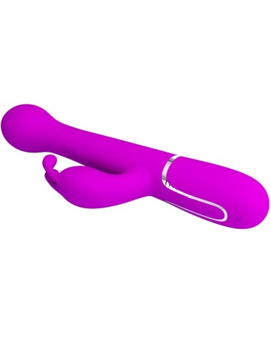 PRETTY LOVE - VIBRATEUR DEJON RABBIT 3 EN 1 MULTIFONCTION VIOLET