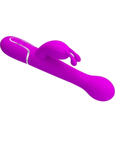 PRETTY LOVE - VIBRATEUR DEJON RABBIT 3 EN 1 MULTIFONCTION VIOLET