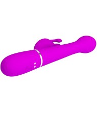 PRETTY LOVE - VIBRATEUR DEJON RABBIT 3 EN 1 MULTIFONCTION VIOLET