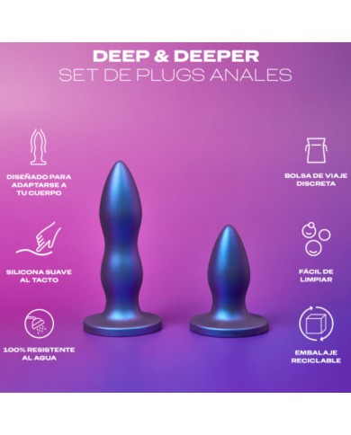 DUREX - TOY SET PLUG ANAL DEEP & DEEPER