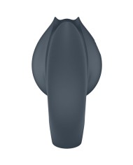 SATISFYER - PERFECT PAIR 2 MULTIVIBRATEUR 2 EN 1 ANNEAU PÉNIS ET STIMULATEUR DE DOIGTS GRIS
