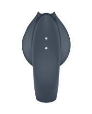 SATISFYER - PERFECT PAIR 2 MULTIVIBRATEUR 2 EN 1 ANNEAU PÉNIS ET STIMULATEUR DE DOIGTS GRIS