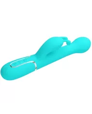 PRETTY LOVE - VIBRATEUR DEJON RABBIT 3 EN 1 MULTIFONCTION VERT AQUA PRETTY LOVE - VIBRATEUR DEJON RABBIT 3 EN 1 MULTIFONCTION VERT AQUA