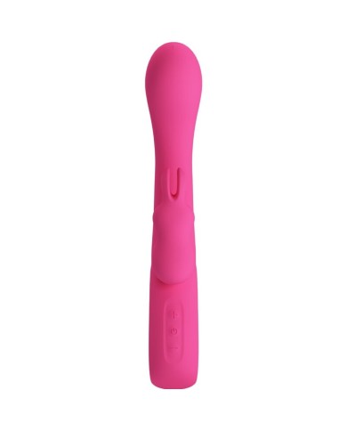 PRETTY LOVE - VIBRATEUR NOVAK RABBIT 12 VIBRATIONS ROSE