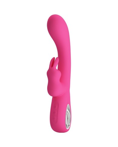 PRETTY LOVE - VIBRATEUR NOVAK RABBIT 12 VIBRATIONS ROSE