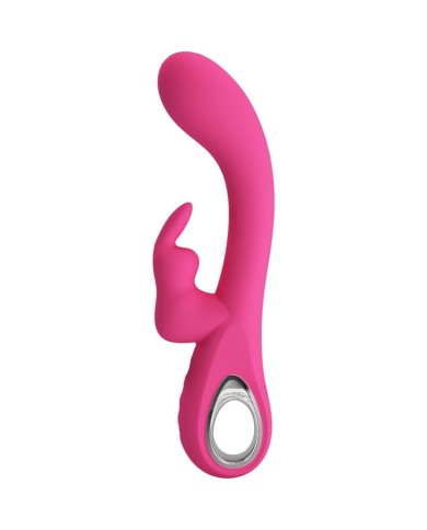 PRETTY LOVE - VIBRATEUR NOVAK RABBIT 12 VIBRATIONS ROSE