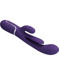 PRETTY LOVE - SHANIA TRIPLE RABBIT VIBRATEUR MULTIFONCTION VIOLET