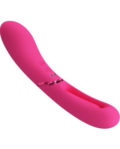 ROMANCE - VIBRATEUR POINT G LEXIE 7 VIBRATIONS ROSE