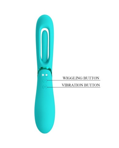 ROMANCE - VIBRATEUR POINT G LEXIE 7 VIBRATIONS BLEU