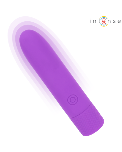 INTENSE - SYMONE BULLET VIBRANT RECHARGEABLE USB 8 VIBRATIONS VIOLET 10 X 2,2 CM