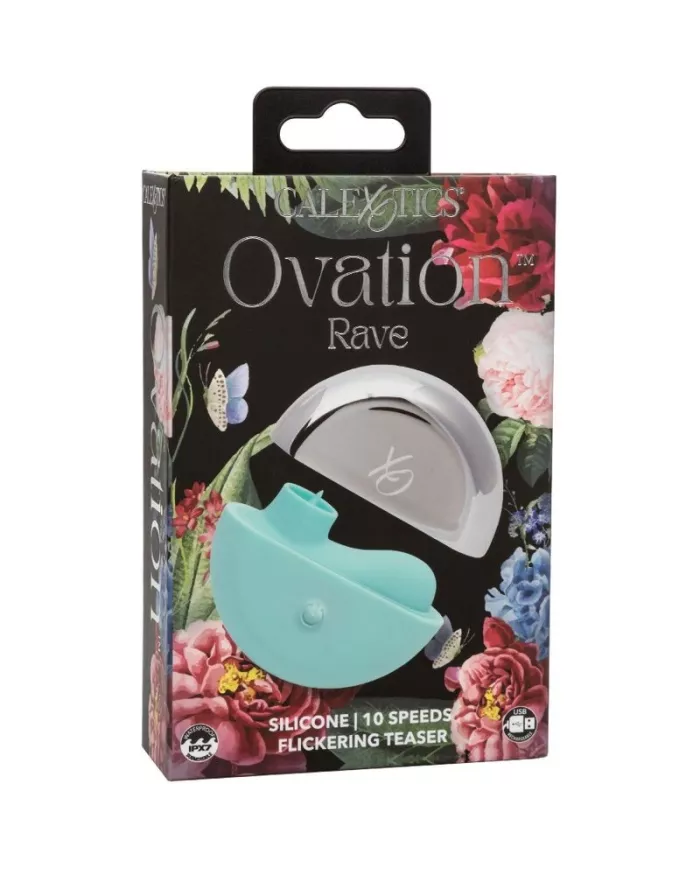 CALEXOTICS - OVATION STIMULATEUR RAVE VERT AQUA CALEXOTICS - OVATION STIMULATEUR RAVE VERT AQUA