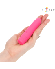 INTENSE - SYMONE BULLET VIBRANT RECHARGEABLE USB 8 VIBRATIONS ROSE 10 X 2,2 CM