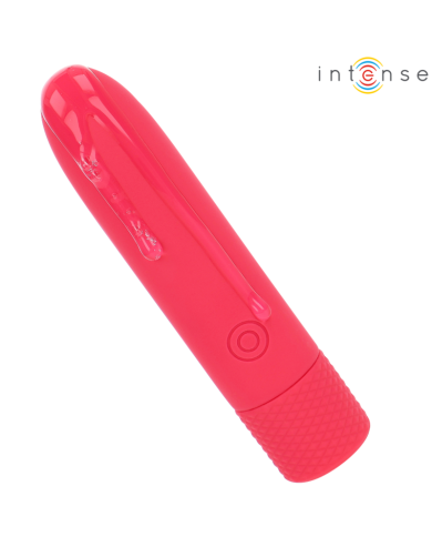 INTENSE - SYMONE BULLET VIBRANT RECHARGEABLE USB 8 VIBRATIONS ROUGE 10 X 2,2 CM