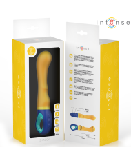 INTENSE - VIBRATEUR POINT G JAUNE SHAGGY