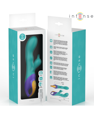 INTENSE - FRED VIBRATEUR RABBIT BLEU