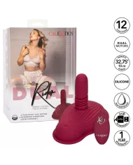 CALEXOTICS - RIDER MASSAGER DOUBLE MOTEUR TÉLÉCOMMANDE ROUGE CALEXOTICS - RIDER MASSAGER DOUBLE MOTEUR TÉLÉCOMMANDE ROUGE