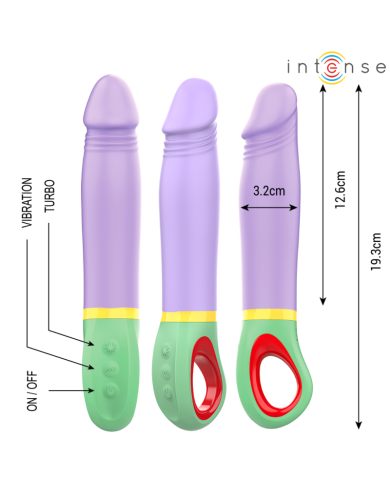 INTENSE - VIBRATEUR VIOLET CLASSIQUE VELMA