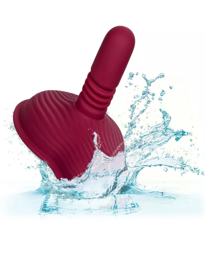 CALEXOTICS - RIDER MASSAGER DOUBLE MOTEUR TÉLÉCOMMANDE ROUGE CALEXOTICS - RIDER MASSAGER DOUBLE MOTEUR TÉLÉCOMMANDE ROUGE