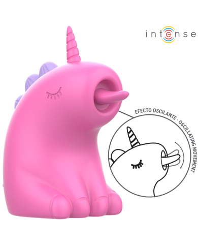 INTENSE - STIMULATEUR DE LANGUE ROTATIF À 360° PINKIE