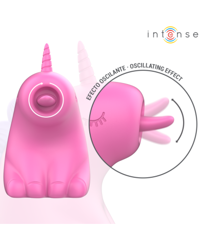 INTENSE - STIMULATEUR DE LANGUE ROTATIF À 360° PINKIE