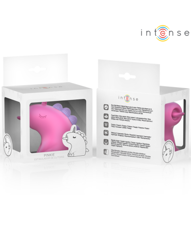 INTENSE - STIMULATEUR DE LANGUE ROTATIF À 360° PINKIE