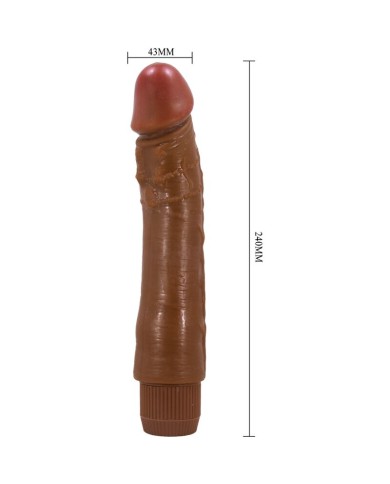 BAILE - VIBRATEUR RÉALISTE DYBBUK 24 CM MULÂTRE