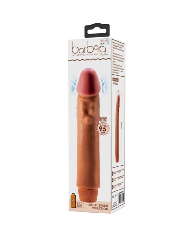 BAILE - VIBRATEUR RÉALISTE DYBBUK 24 CM MULÂTRE
