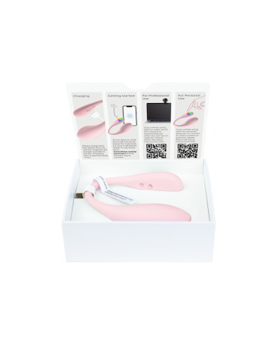 KIIROO - VIBRATEUR SPOT KISS ME EN FORME DE U ROSE