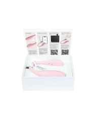 KIIROO - VIBRATEUR SPOT KISS ME EN FORME DE U ROSE