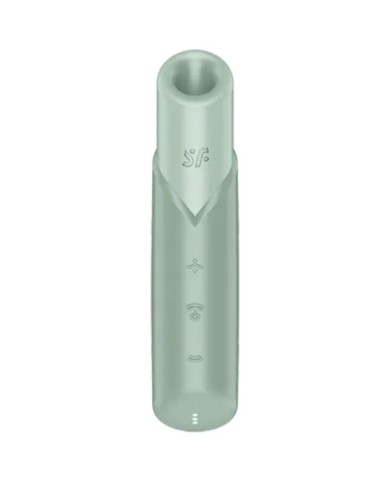 SATISFYER - STIMULATEUR DE CLITORIS NAUGHTY KISS WAVE AIGUE-MARINE