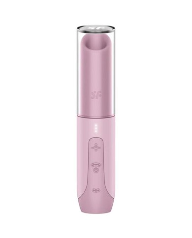 SATISFYER - STIMULATEUR DE CLITORIS SECRET KISS WAVE ROSE