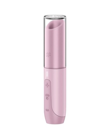 SATISFYER - STIMULATEUR DE CLITORIS SECRET KISS WAVE ROSE