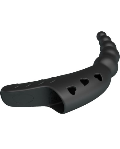 PRETTY LOVE - JORDIN FINGER VIBRATOR 10 VIBRATIONS NOIR
