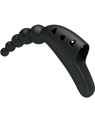 PRETTY LOVE - JORDIN FINGER VIBRATOR 10 VIBRATIONS NOIR