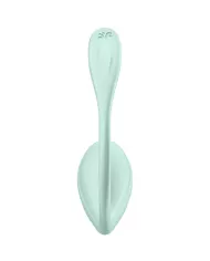 SATISFYER - APPLICATION GRATUITE STIMULATEUR DE POINT G PÉTALE LISSE VERT D'EAU SATISFYER - APPLICATION GRATUITE STIMULATEUR DE POINT G PÉTALE LISSE VERT D'EAU
