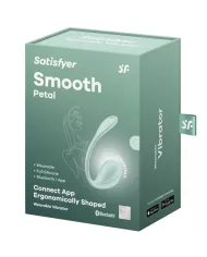 SATISFYER - APPLICATION GRATUITE STIMULATEUR DE POINT G PÉTALE LISSE VERT D'EAU SATISFYER - APPLICATION GRATUITE STIMULATEUR DE POINT G PÉTALE LISSE VERT D'EAU