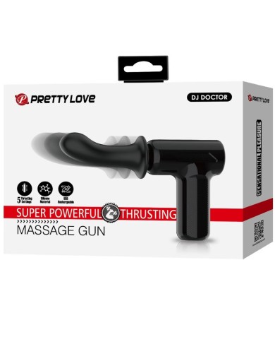 PRETTY LOVE - MASSEUR DJ DOCTOR 5 RÉGLAGES NOIR