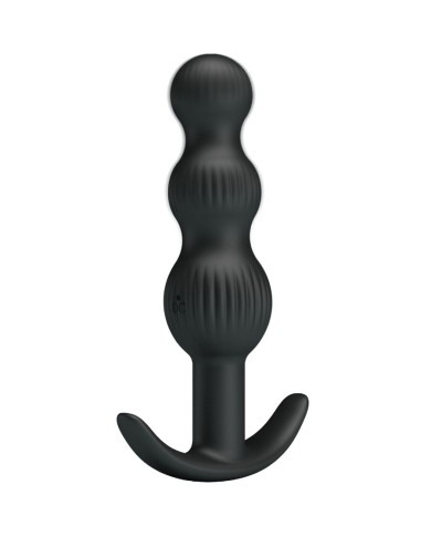PRETTY LOVE - VIBRATEUR ANAL SIDNEY 10 VIBRATIONS NOIR