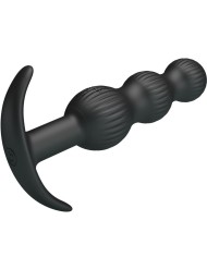 PRETTY LOVE - VIBRATEUR ANAL SIDNEY 10 VIBRATIONS NOIR