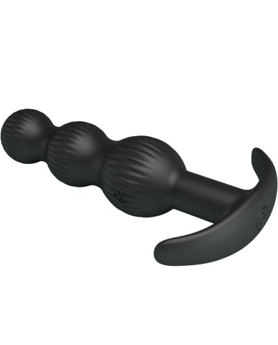 PRETTY LOVE - VIBRATEUR ANAL SIDNEY 10 VIBRATIONS NOIR