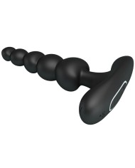 PRETTY LOVE - VIBRATEUR ANAL CORBAN 10 VIBRATIONS NOIR