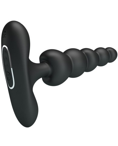 PRETTY LOVE - VIBRATEUR ANAL CORBAN 10 VIBRATIONS NOIR