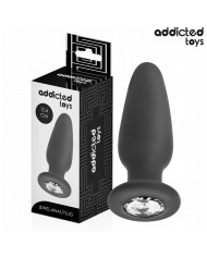 ADDICTED TOYS - PLUG ANAL AVEC BIJOU TAILLE L 12,6 CM